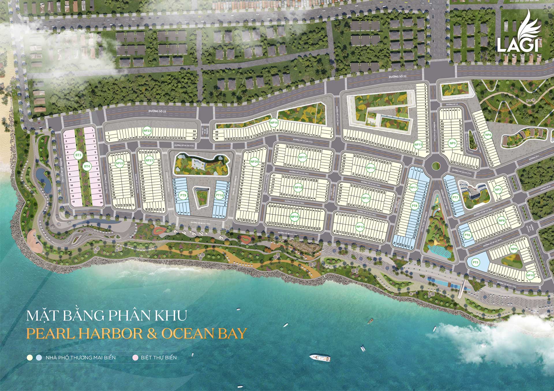 Lagi New City Project Plot Plan