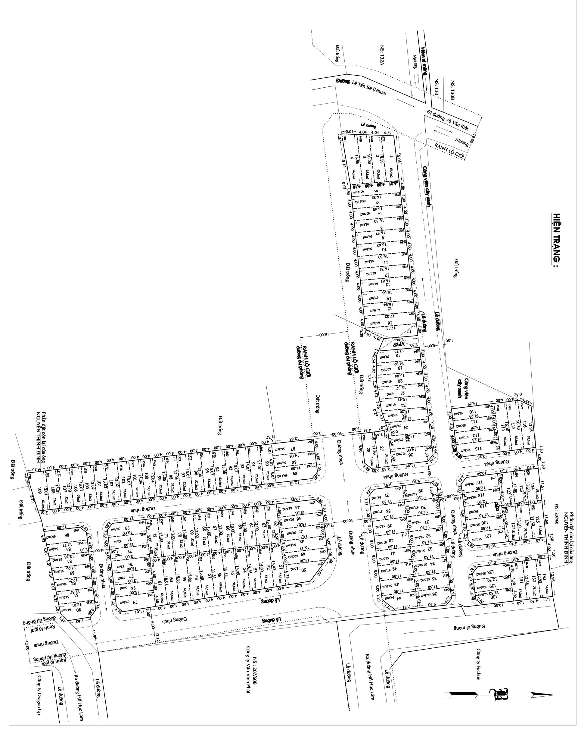 Eco Luxury Binh Tan Townhouse Project Plot Plan Eco Luxury Binh Tan Townhouse Project Plot Plan