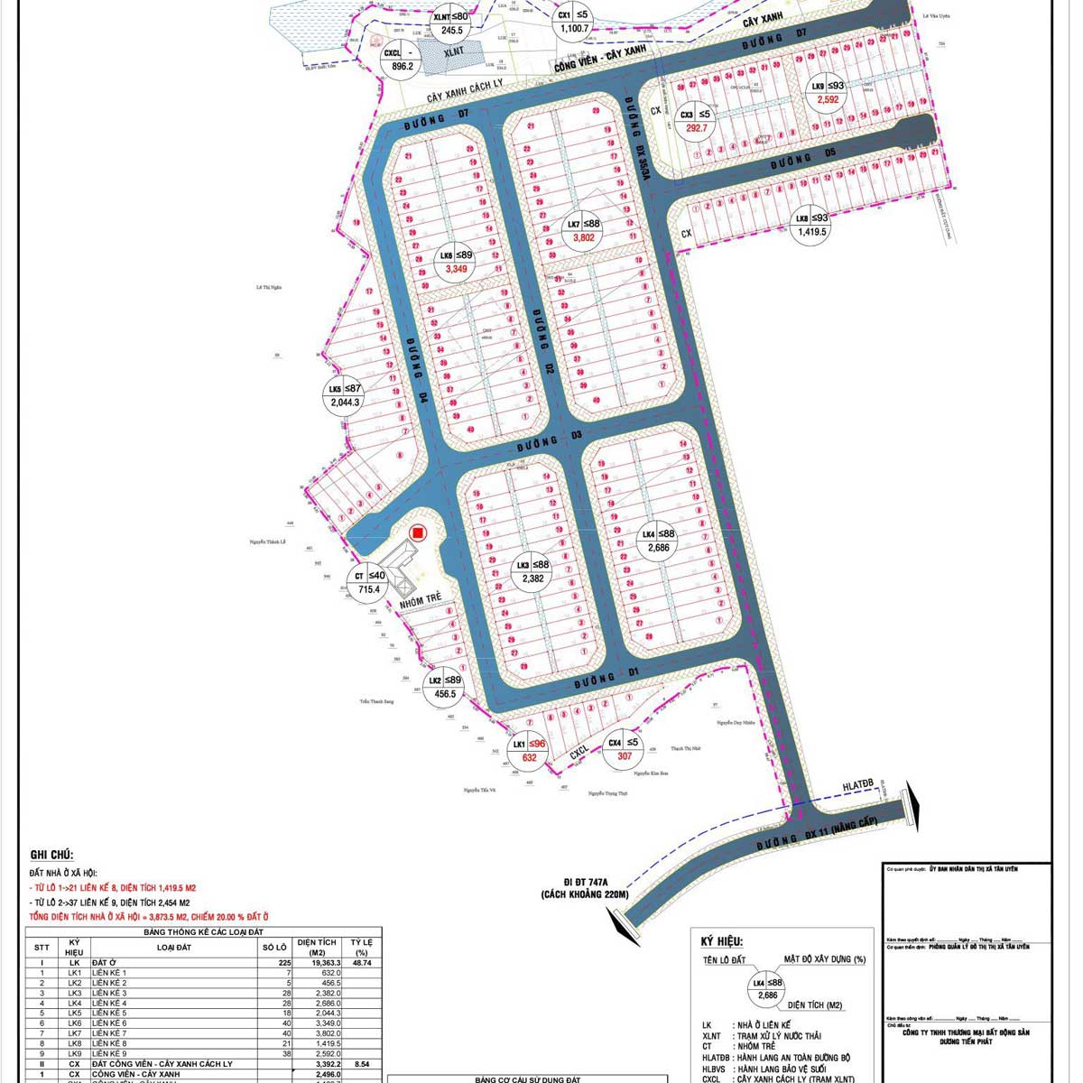 1/500 Plan of Tan Uyen Central Point Project 1/500 Plan of Tan Uyen Central Point Project