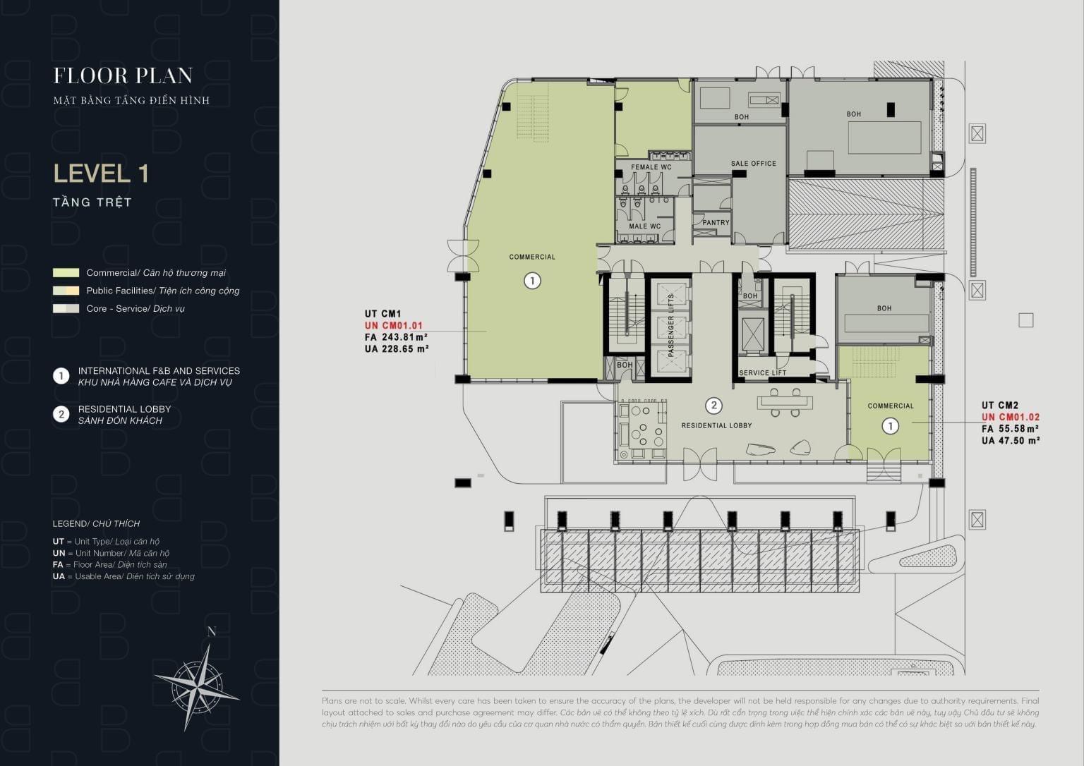 Floor Plan of The Berkley Thao Dien Project Floor Plan of The Berkley Thao Dien Project
