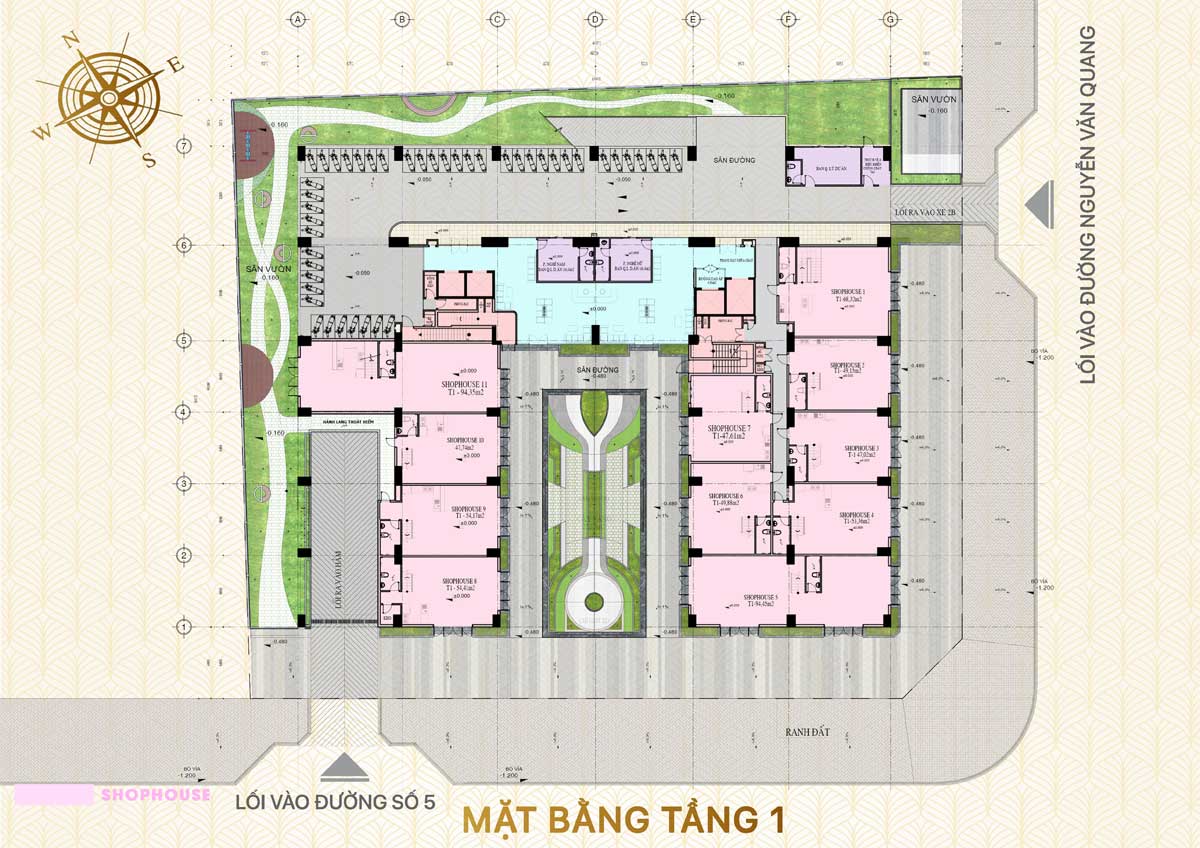 Green Melody 1st floor plan Green Melody 1st floor plan