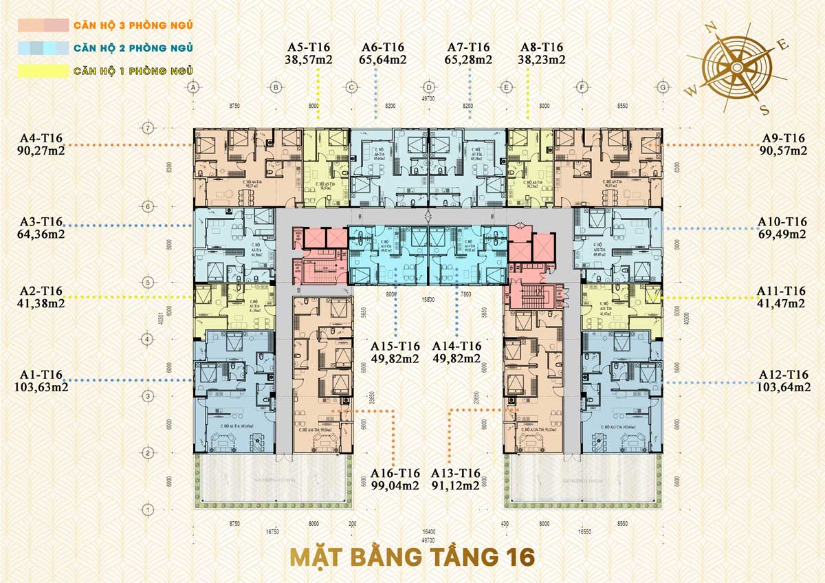 Green Melody 16th floor plan Green Melody 16th floor plan