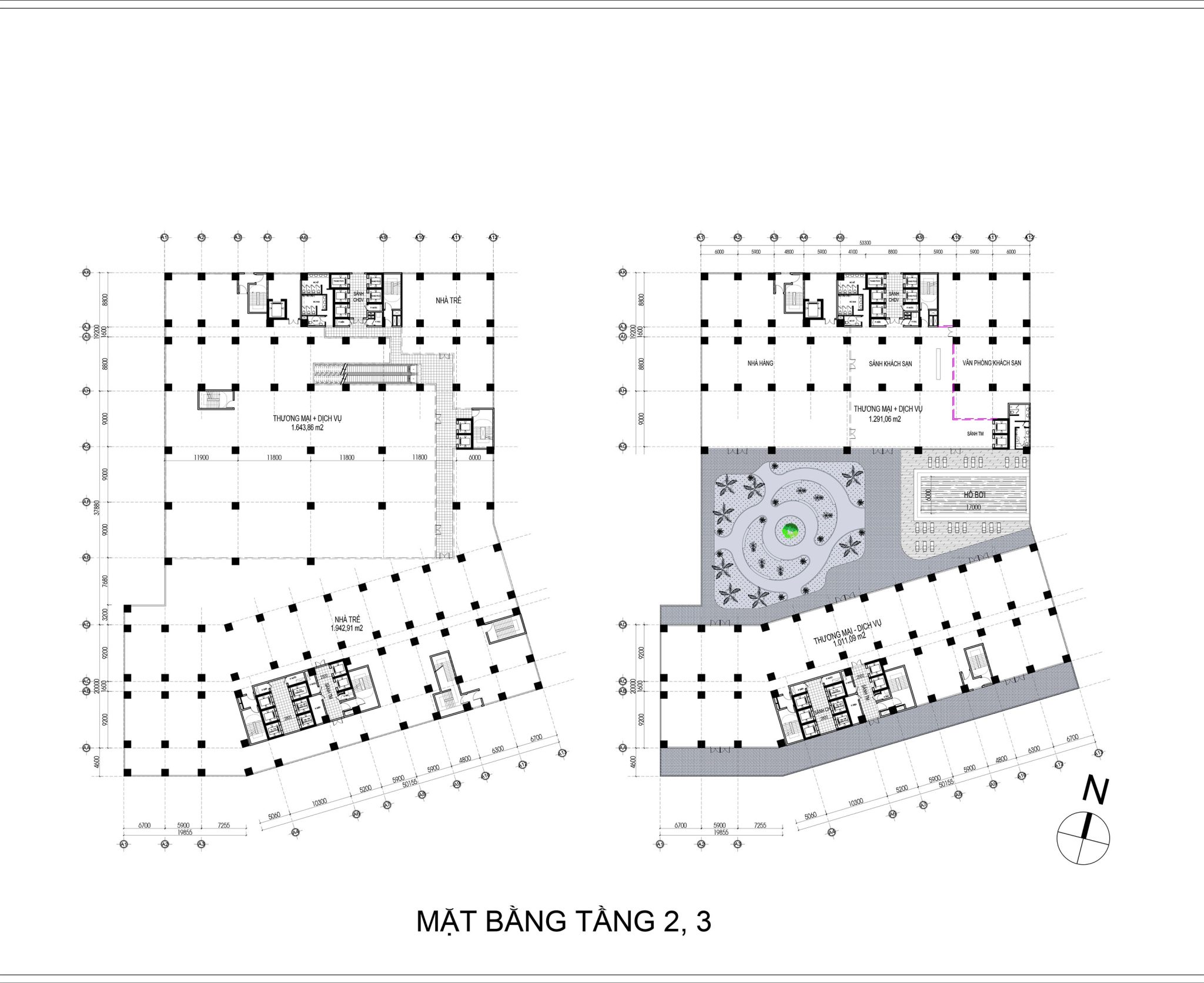 Floor Plan 2-3 of Bcons Solary Project