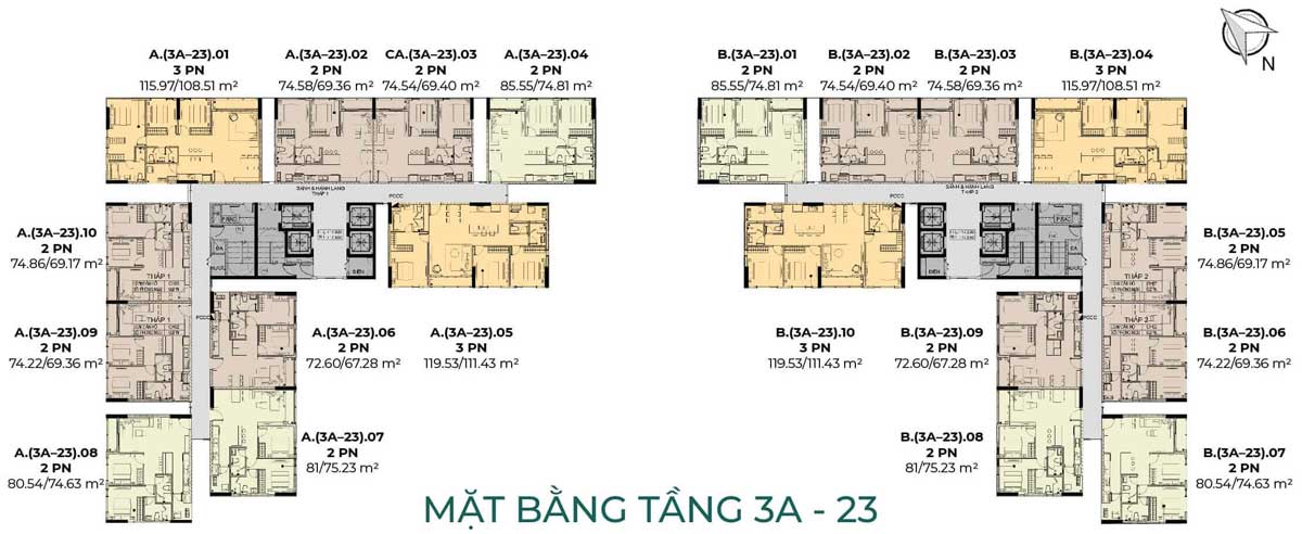 Floor Plan 3 - 23 Essensia Sky Apartment Project Nha Be Floor Plan 3 - 23 Essensia Sky Apartment Project Nha Be