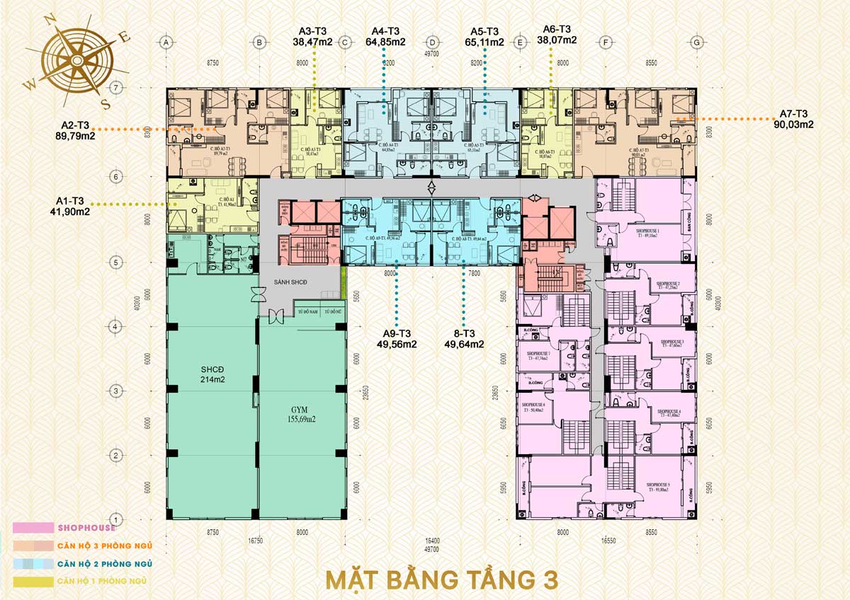Green Melody 3rd floor plan Green Melody 3rd floor plan