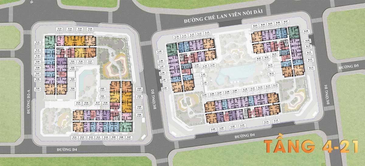 Floor plan 4-21 9X Quy Nhon Apartment Floor plan 4-21 9X Quy Nhon Apartment