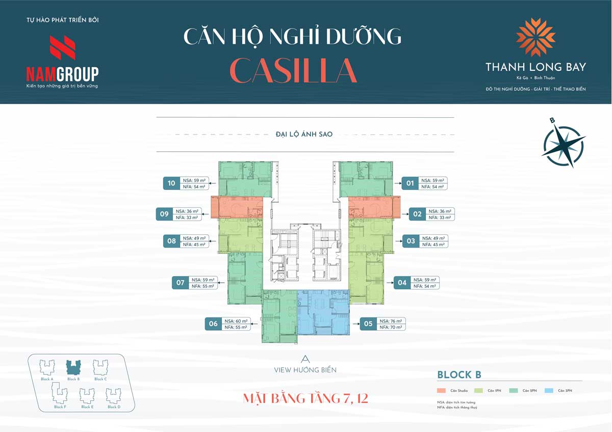 Floor plan 7-12 Block B Casilla Apartment Floor plan 7-12 Block B Casilla Apartment