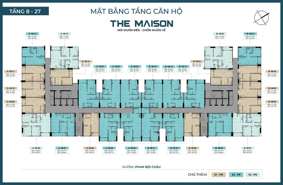 Floor Plan 8 - 27 The Maison Binh Duong Project Floor Plan 8 - 27 The Maison Binh Duong Project