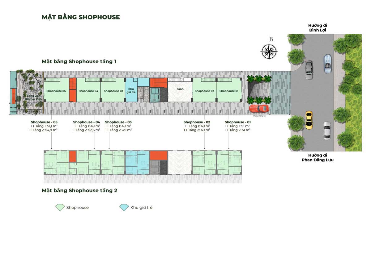 Floor plan of Shophouse Project The Forest Gem Binh Thanh Floor plan of Shophouse Project The Forest Gem Binh Thanh