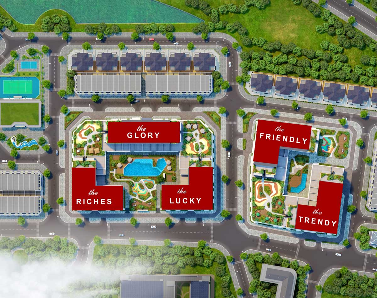 Overall Plan of 9X Quy Nhon Apartment Overall Plan of 9X Quy Nhon Apartment