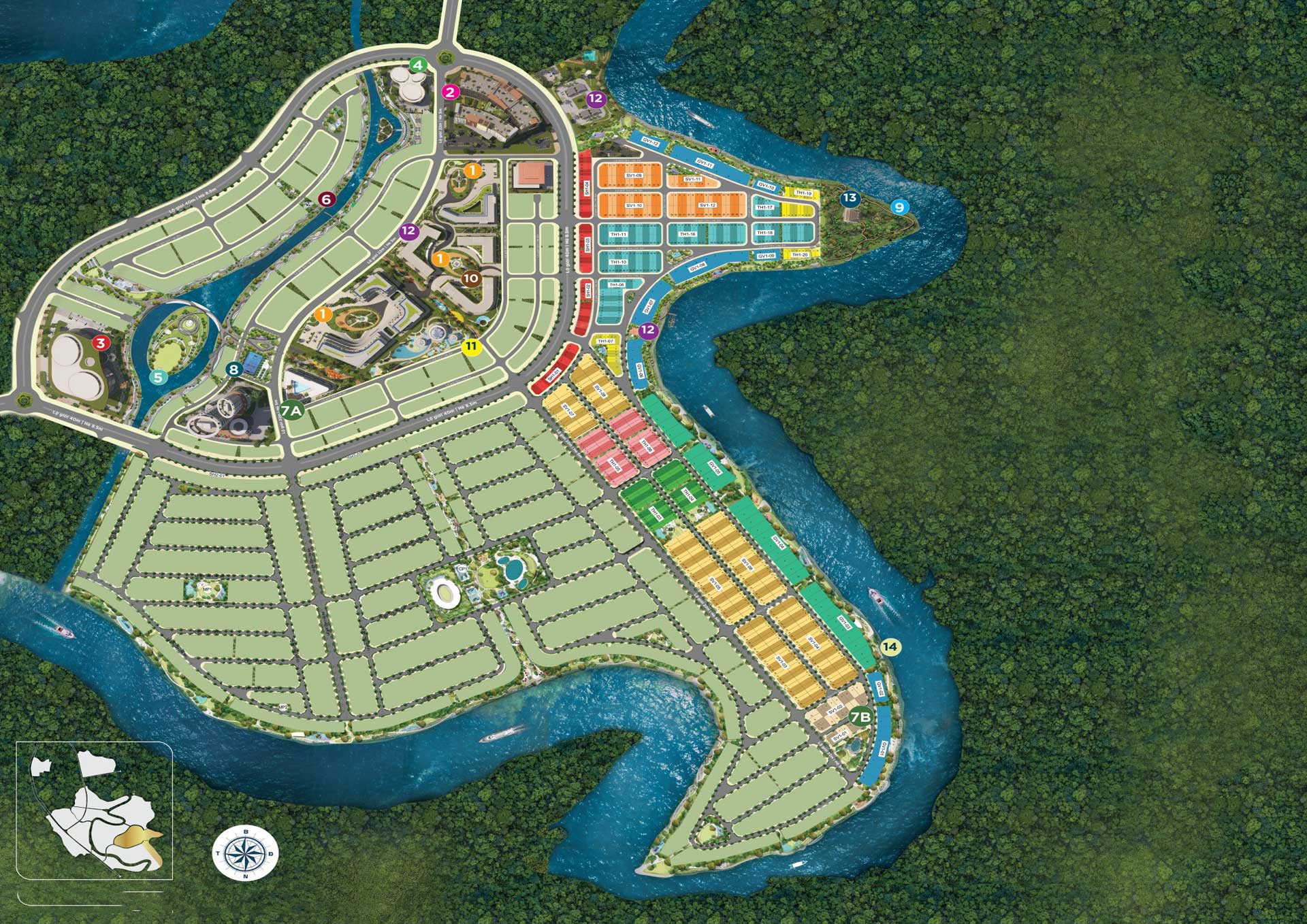 Project Layout Lucky City Urban Area Duc Hoa Long An Project Layout Lucky City Urban Area Duc Hoa Long An