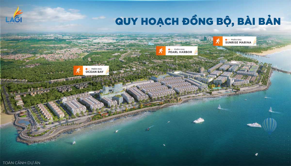 Overall Plan of Lagi New City Binh Thuan Project Overall Plan of Lagi New City Binh Thuan Project