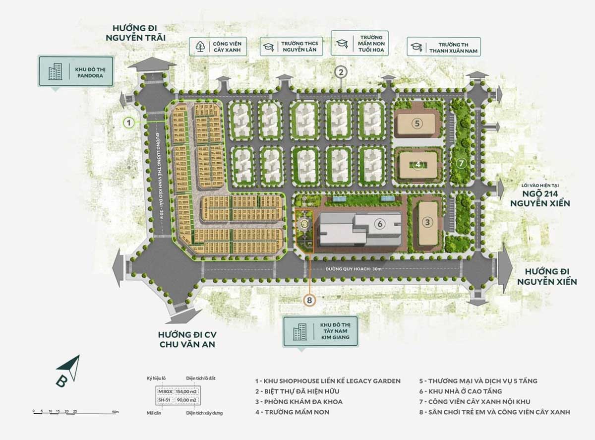 Overall Plan of Legacy Garden Thanh Xuan Hanoi Project Overall Plan of Legacy Garden Thanh Xuan Hanoi Project