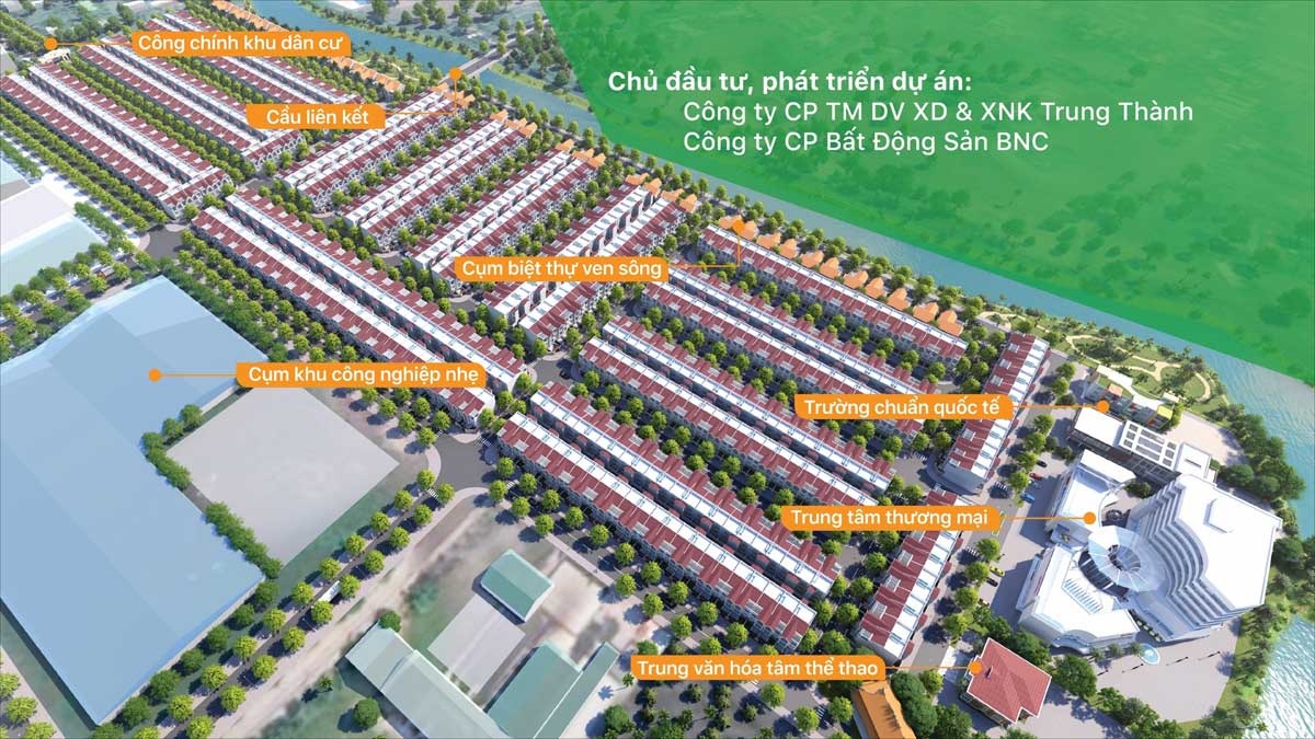 Overall Plan of Saigon Fortune Can Duoc Long An Project