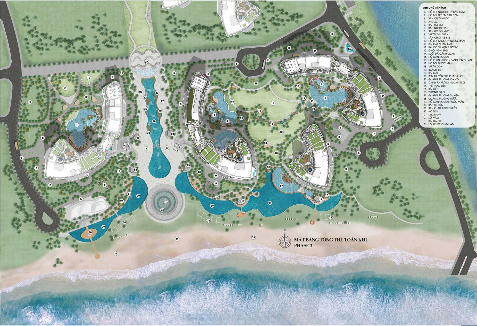 Overall Plan of MerryHome Quy Nhon Apartment Complex Overall Plan of MerryHome Quy Nhon Apartment Complex