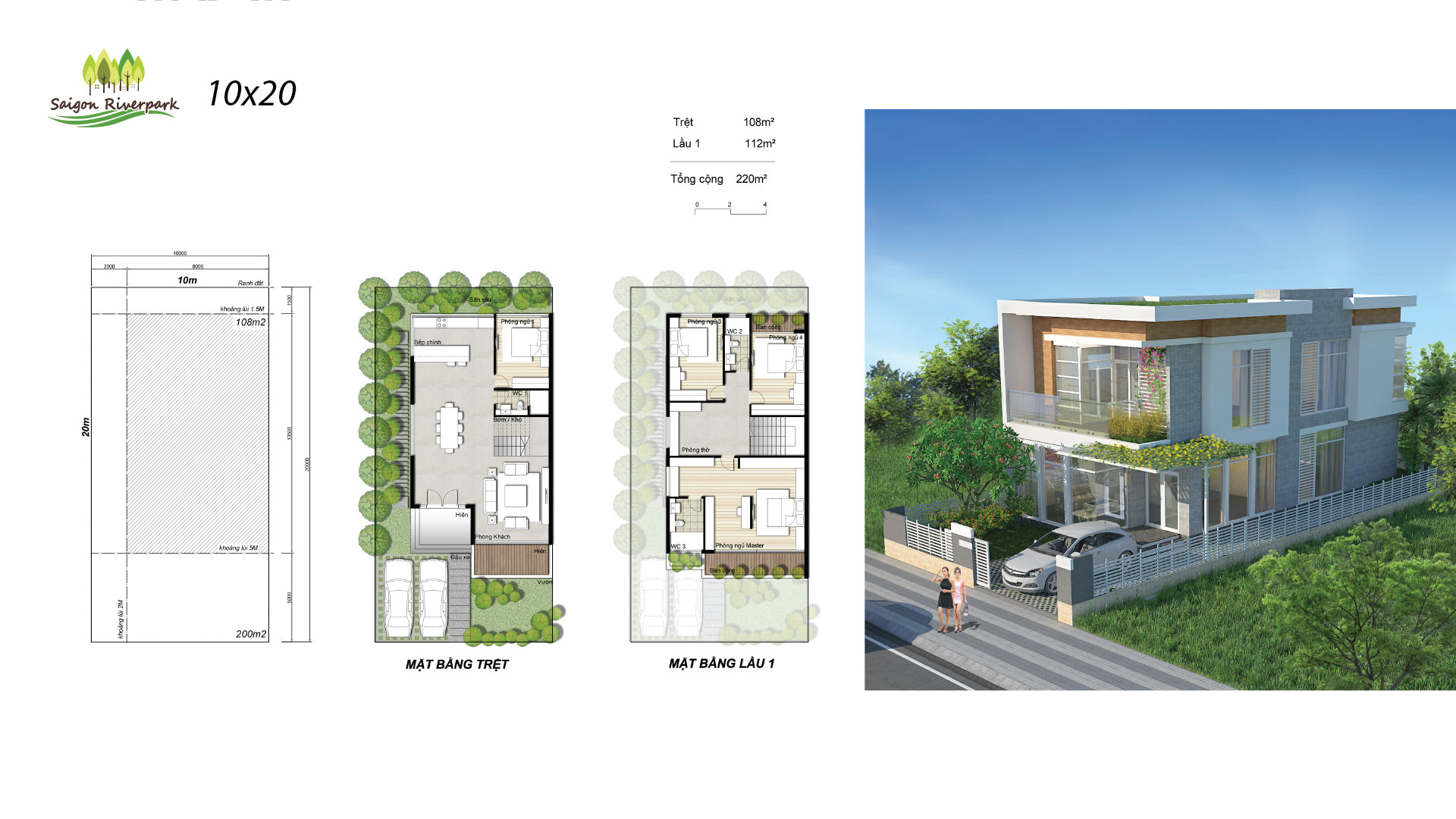 Saigon Riverpark Long An Villa Design