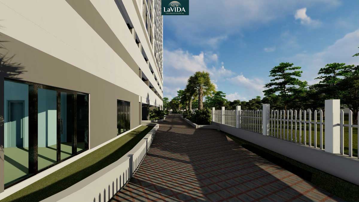 Ground floor amenities of New Lavida Social Housing Apartment Project in Binh Duong Ground floor amenities of New Lavida Social Housing Apartment Project in Binh Duong