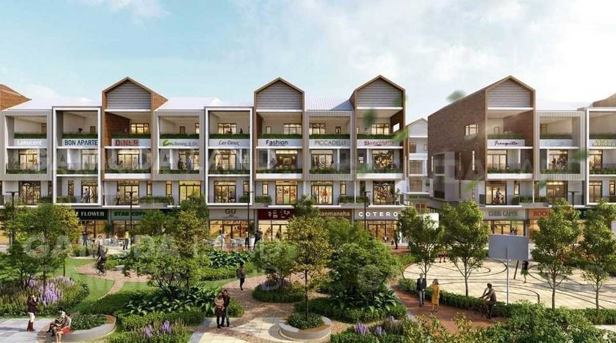Artisan Park Thu Dau Mot commercial townhouses Artisan Park Thu Dau Mot commercial townhouses
