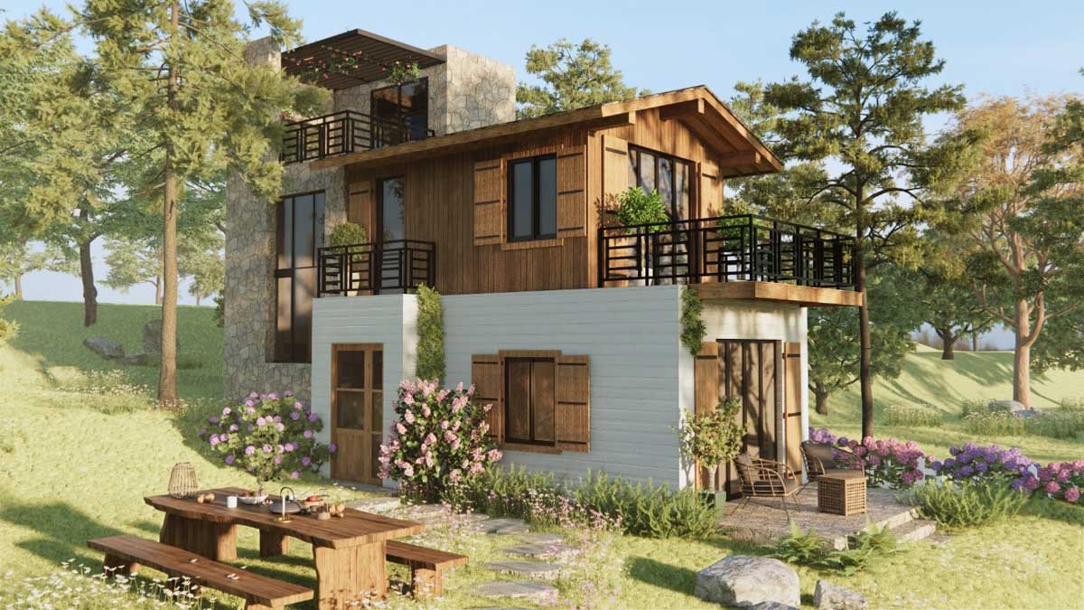 Villa Central Lake Di Linh Project Villa Central Lake Di Linh Project