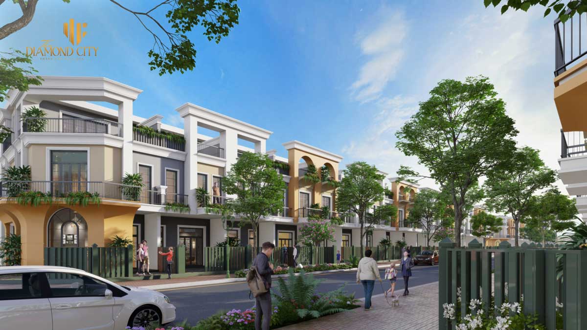 Quoc Linh Residential Area The Diamond City 1 Project House - Quoc Linh Residential Area