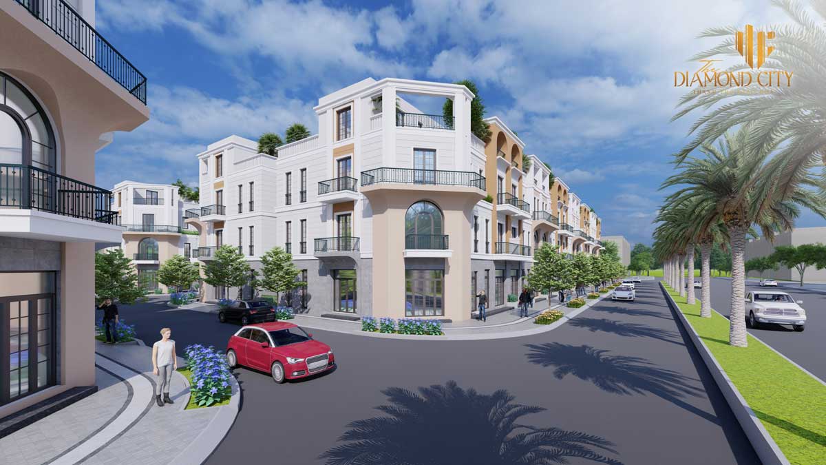 Townhouse The Diamond City Project Duc Hoa Long An Townhouse The Diamond City Project Duc Hoa Long An