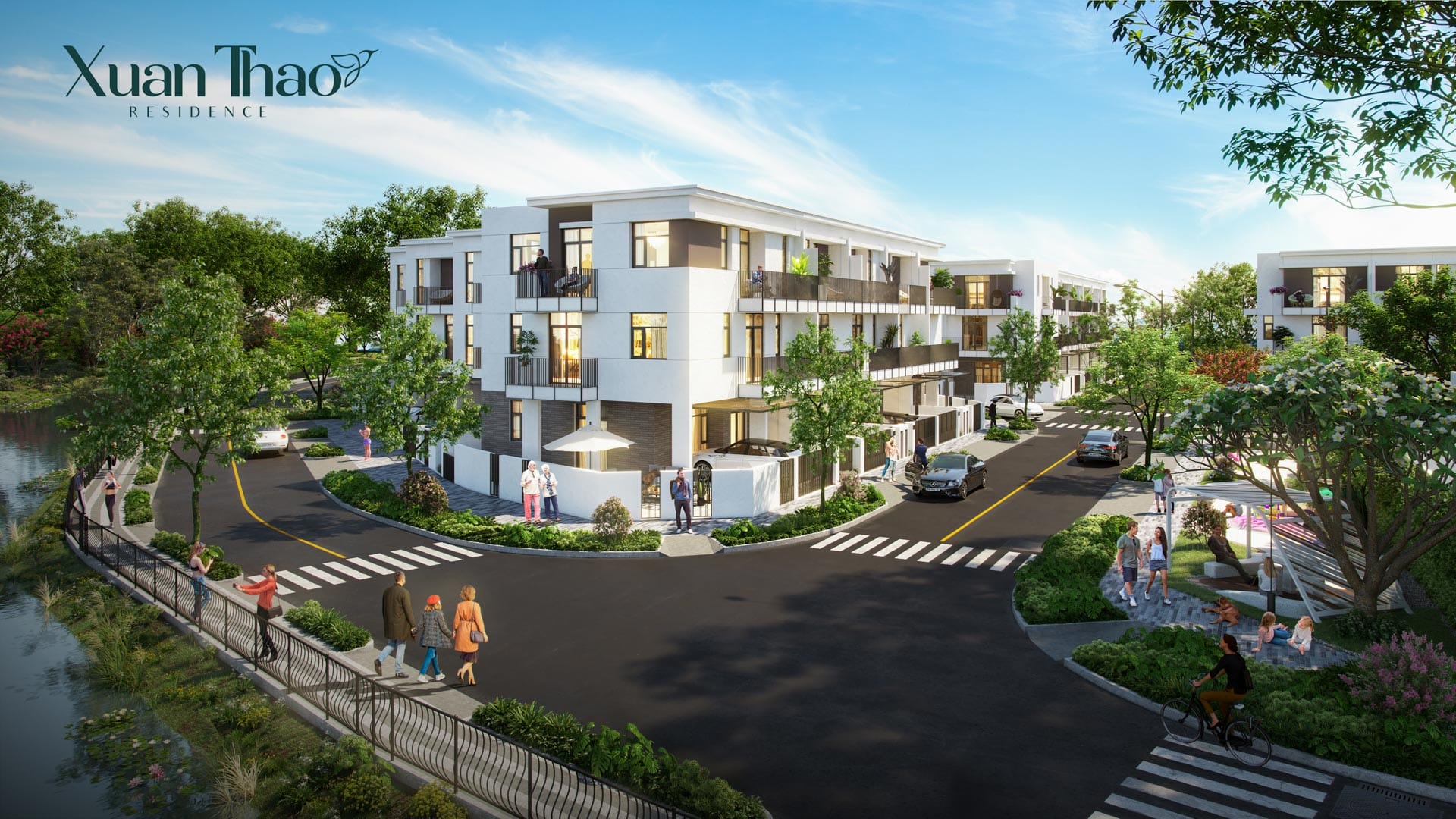 Townhouse The Larita Ben Luc Long An Project