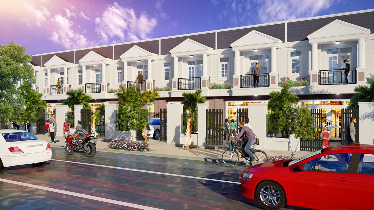 Townhouses Lai Uyen Bau Bang Urban Area Project Binh Duong - Lai Uyen Bau Bang Urban Area Project