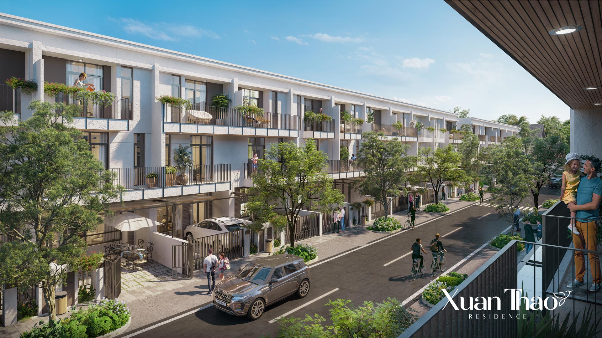 Townhouses The Larita Ben Luc Long An Project