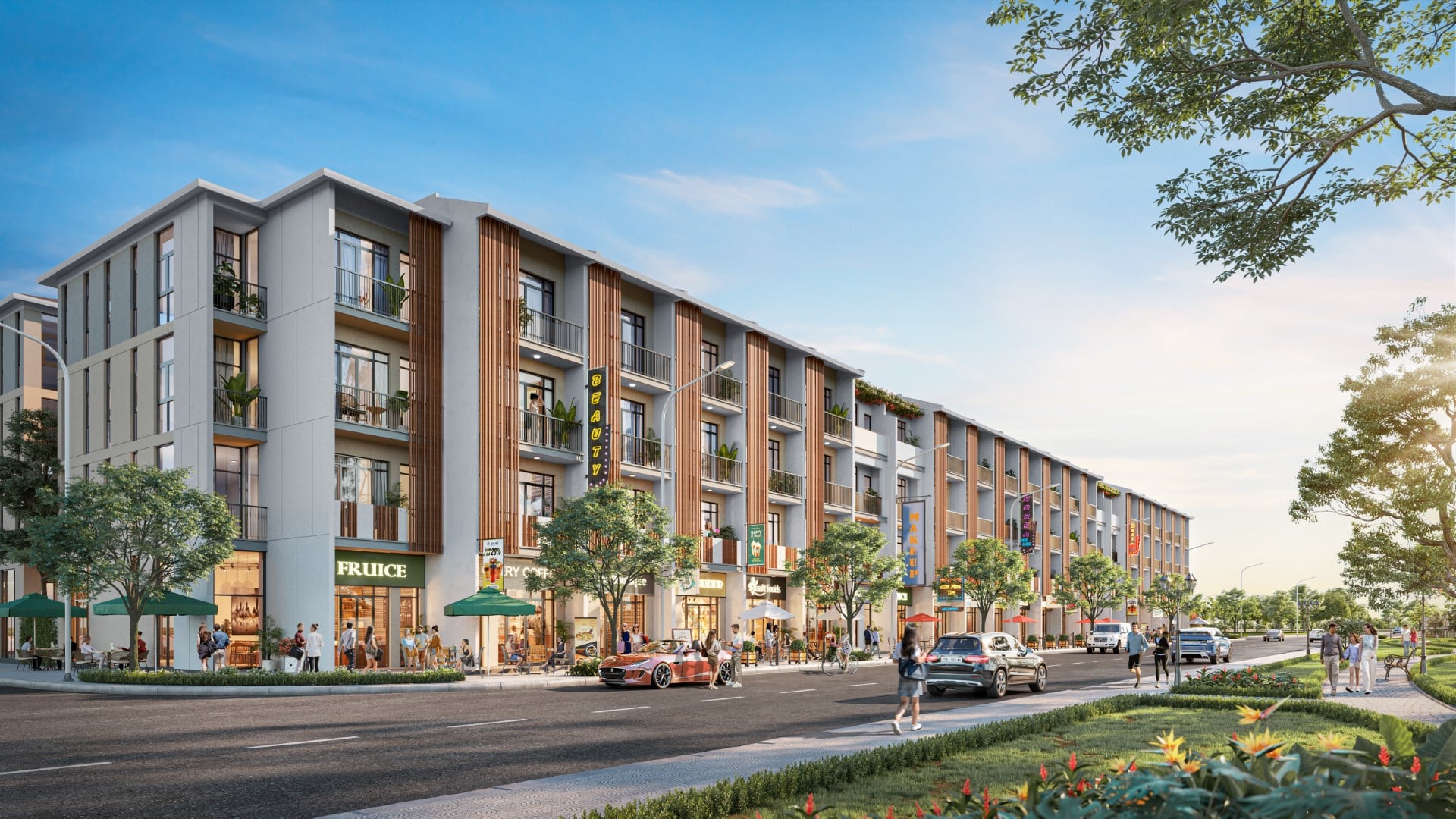 Commercial Townhouse Imperial Park Quy Nhon Project