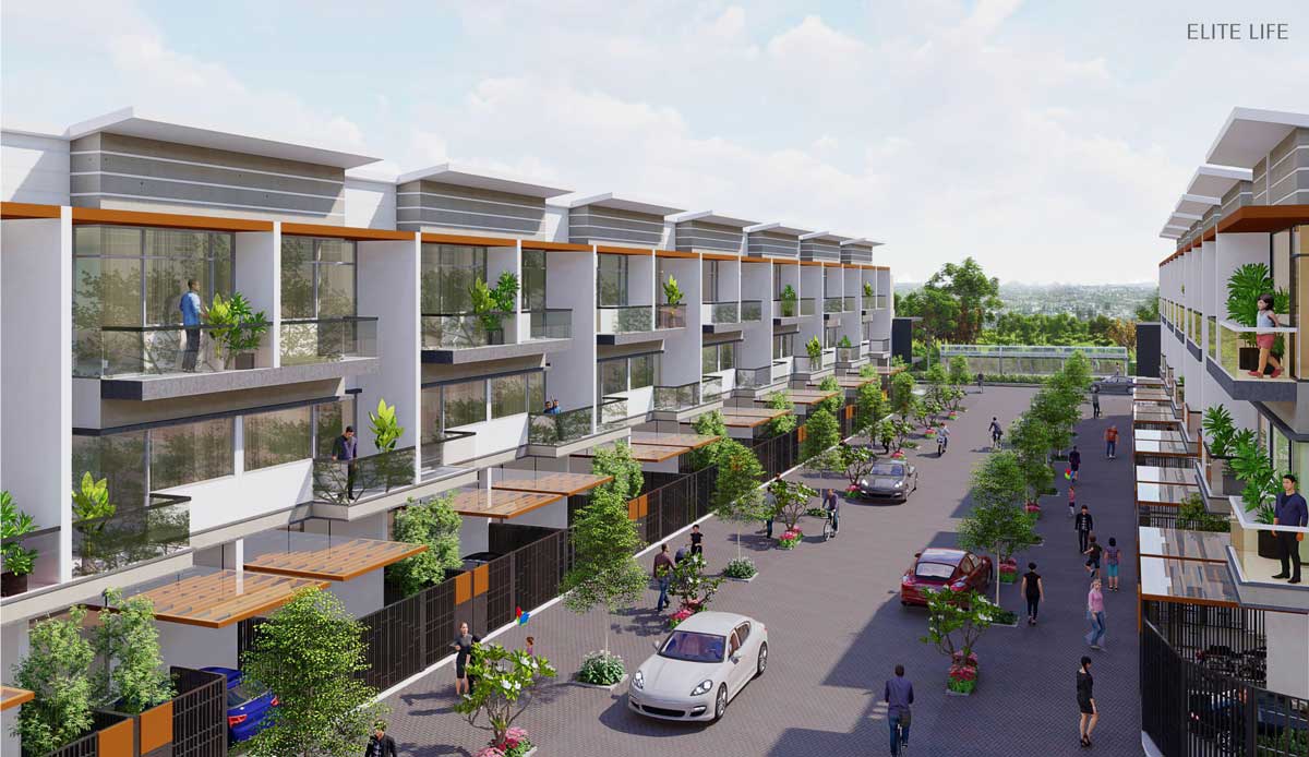 Nha pho thuong mai elite life long an - Elite Life Long Hậu Long An