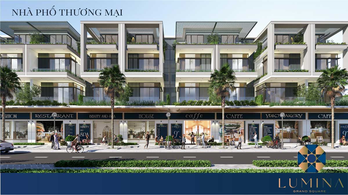 Commercial Townhouse Lumina Grand Square Project Can Giuoc Long An Commercial Townhouse Lumina Grand Square Project Can Giuoc Long An