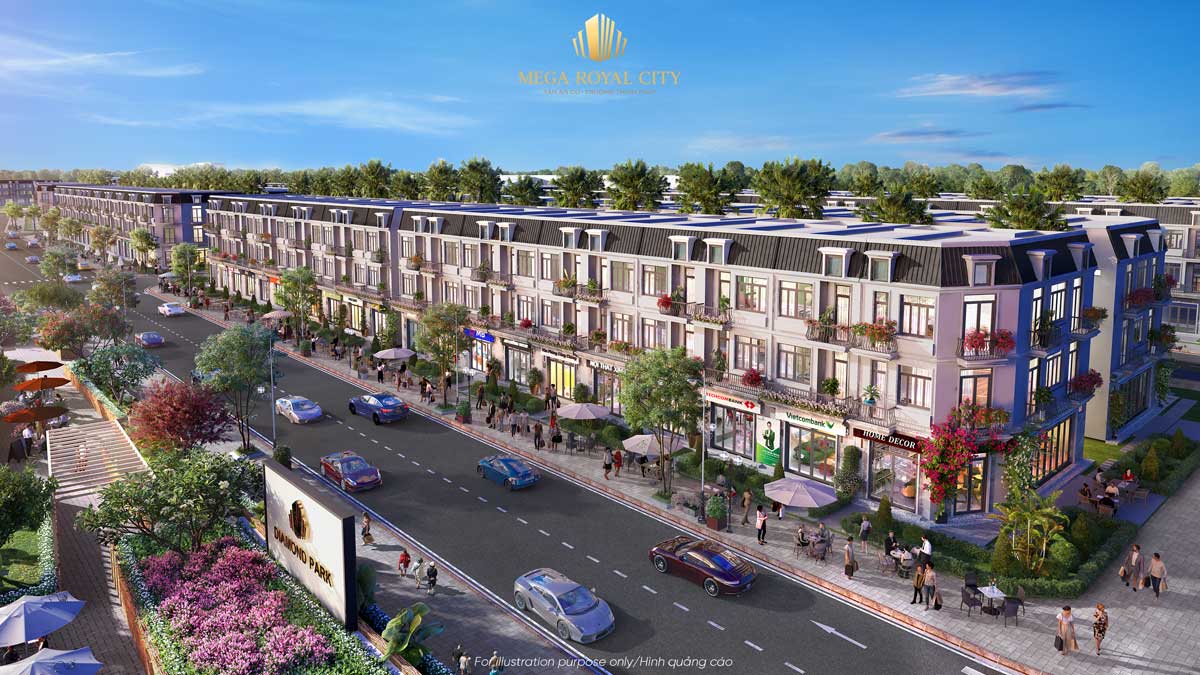 Mega Royal City Dong Xoai Commercial Center - Mega Royal City Binh Phuoc