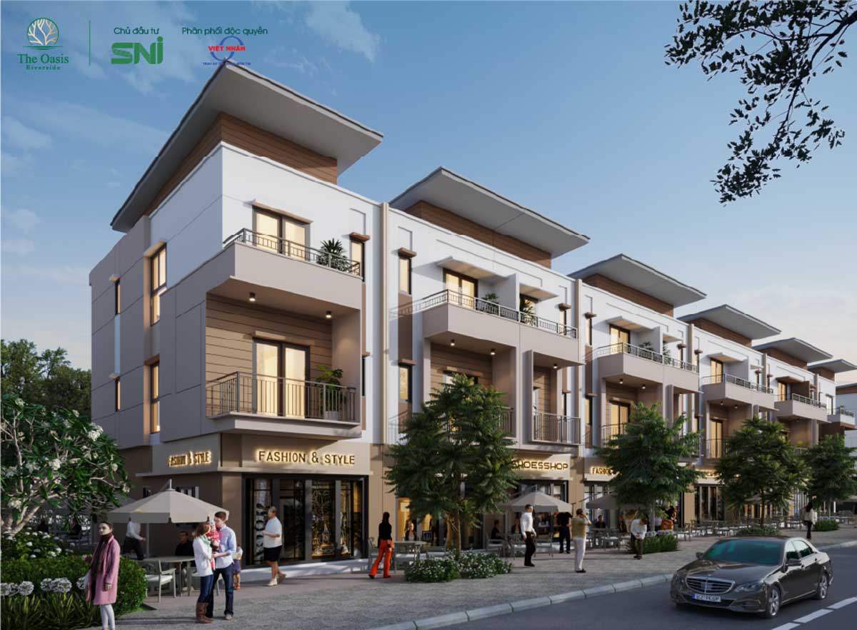 The Oasis Riverside Binh Duong garden townhouse The Oasis Riverside Binh Duong garden townhouse