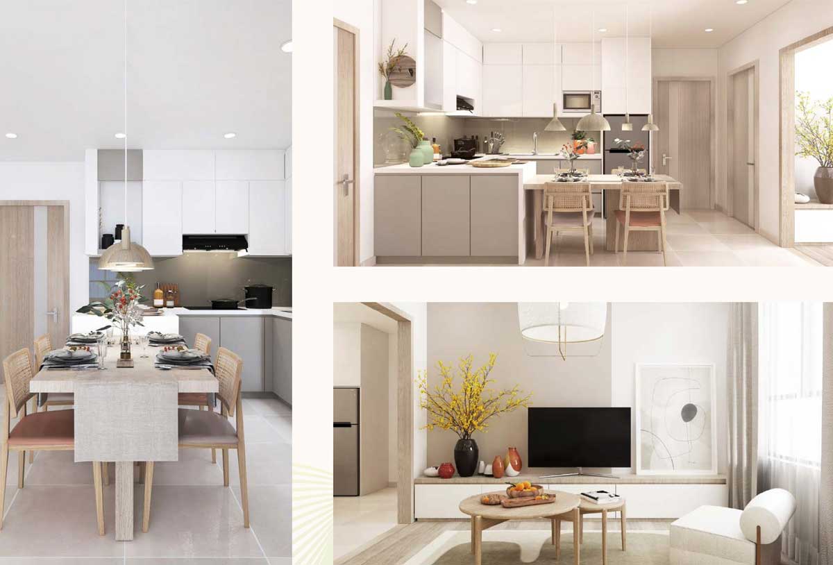Apartment Interior Social Housing Dragon E Home Apartment Project District 9 - DRAGON E-HOME