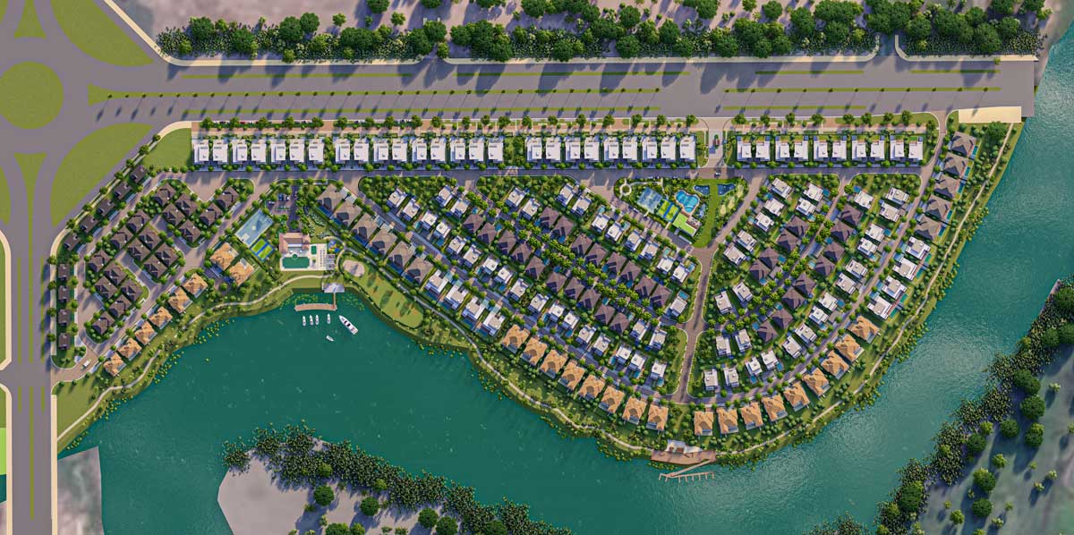 Perspective of Izumi Riverside Subdivision Bien Hoa Dong Nai Perspective of Izumi Riverside Subdivision Bien Hoa Dong Nai