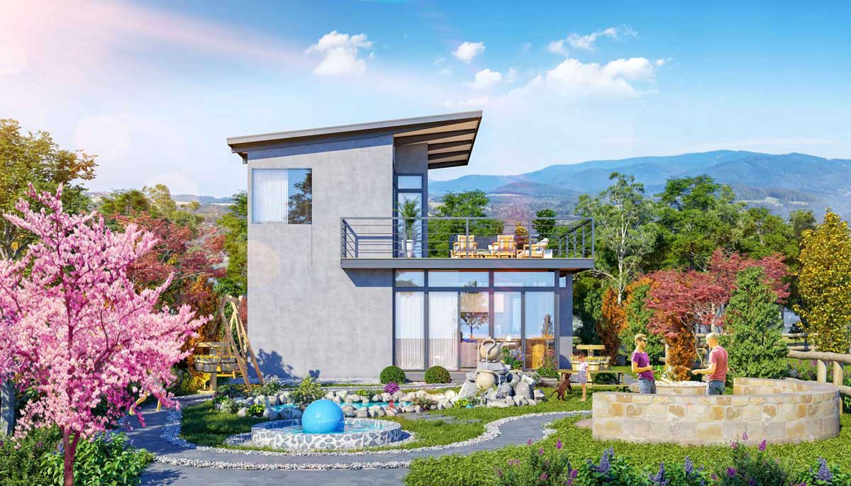 Sakura Garden Bao Loc Villa Landscape - Sakura Garden Bao Loc