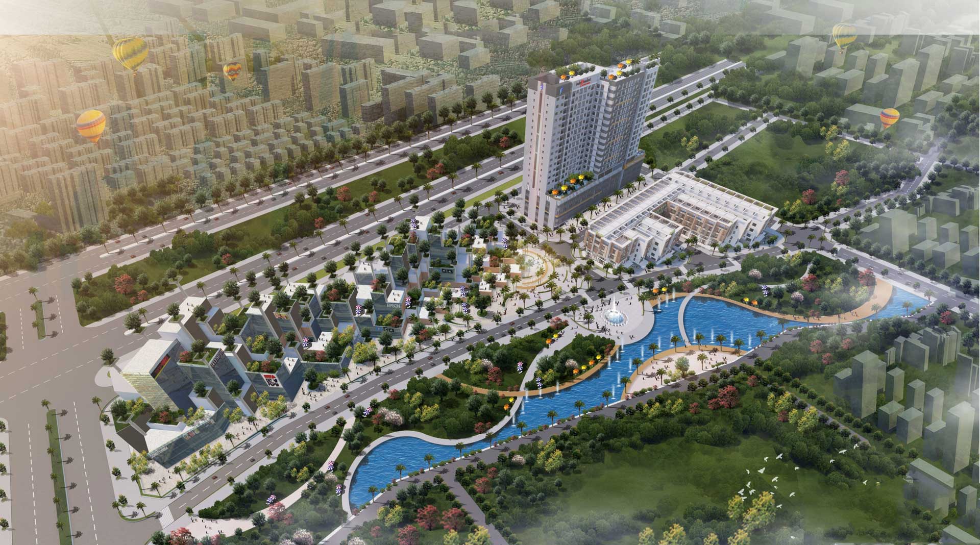 Overview of FIFA City Binh Chanh Apartment Project Overview of FIFA City Binh Chanh Apartment Project