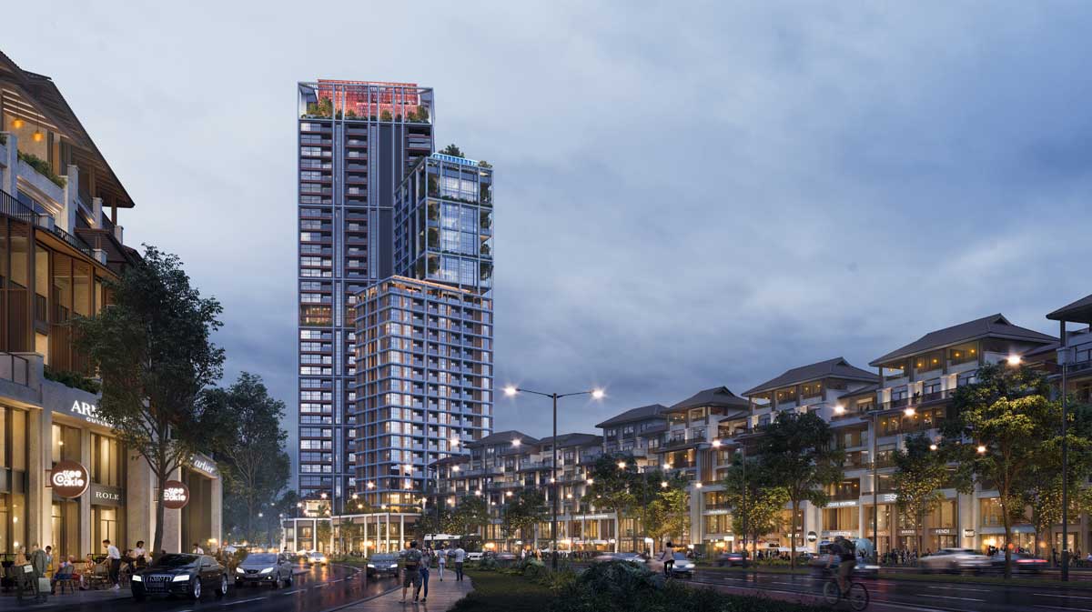 Sun Cosmo Residence Danang Townhouse & Apartment Area Sun Cosmo Residence Danang Townhouse & Apartment Area