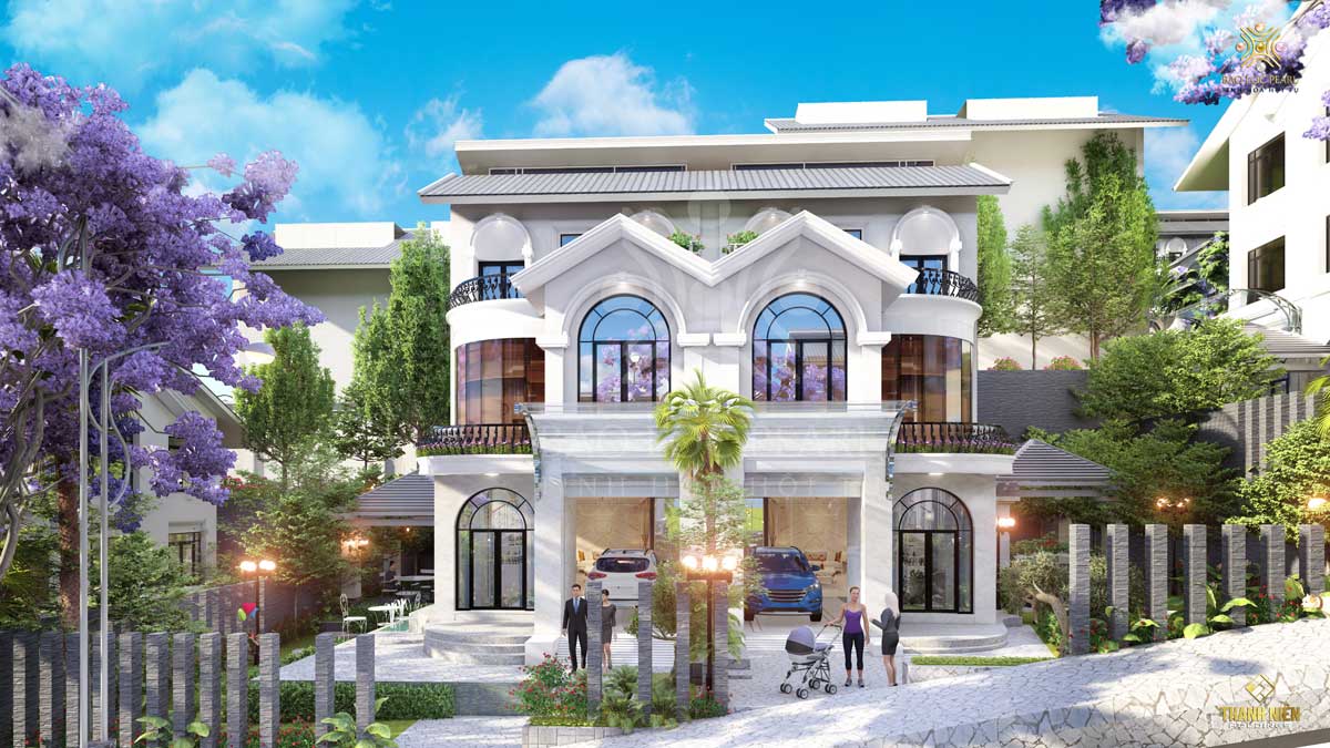 Perspective-Model-House-Villa-Bao-Loc-Pearl Perspective-Model-House-Villa-Bao-Loc-Pearl