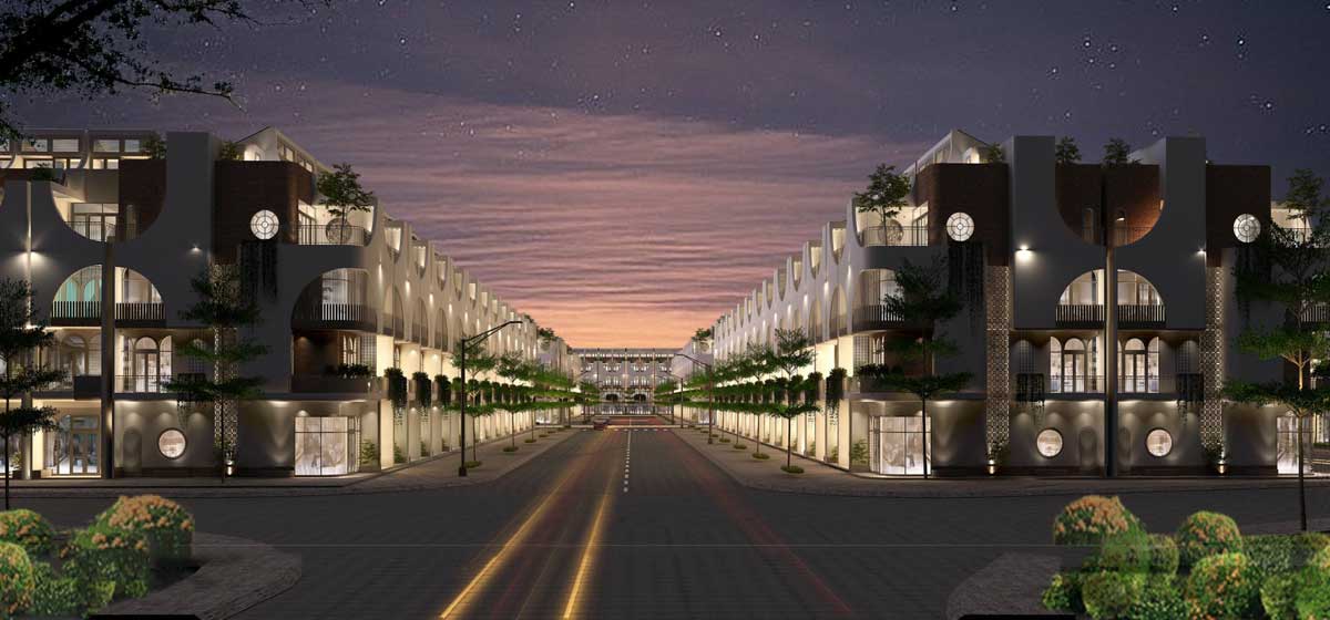 Perspective of Eco Luxury Townhouse Binh Tan Perspective of Eco Luxury Townhouse Binh Tan