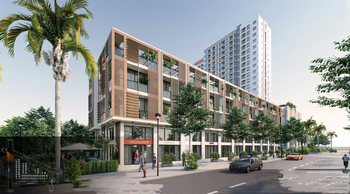 FIFA City Sakura Garden Townhouse Landscape FIFA City Binh Chanh Project - FIFA City