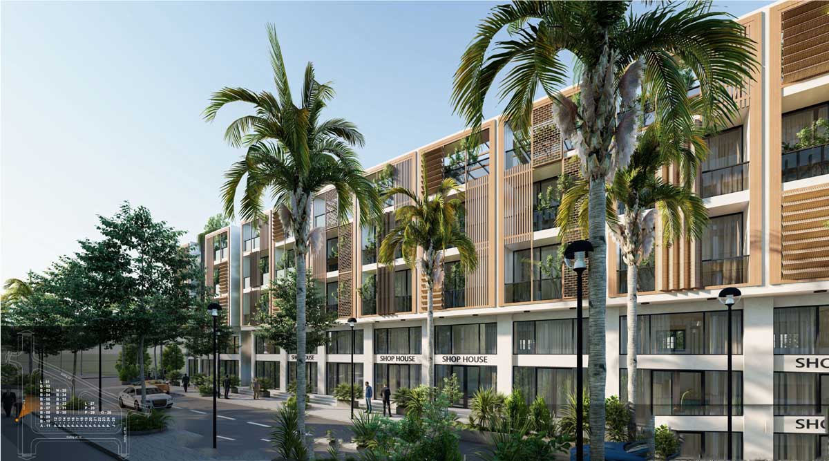 FIFA City Sakura Garden FIFA City Binh Dien Apartment Landscape - FIFA City