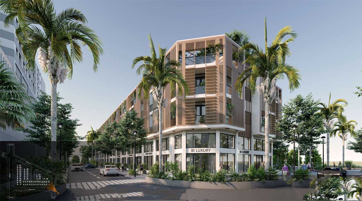 FIFA City Sakura Garden Commercial Townhouse FIFA City Binh Chanh - FIFA City