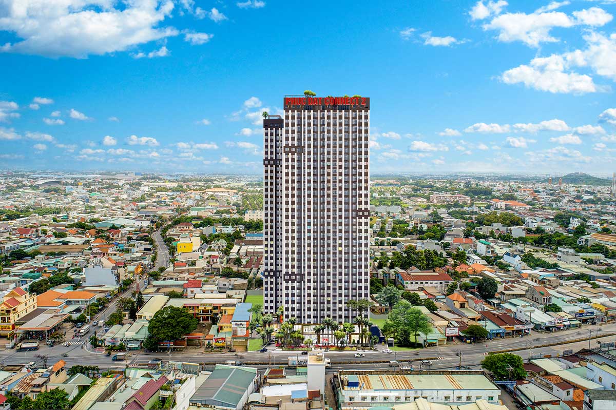 Perspective of Phuc Dat Connect 2 Apartment Project Di An Binh Duong Perspective of Phuc Dat Connect 2 Apartment Project Di An Binh Duong