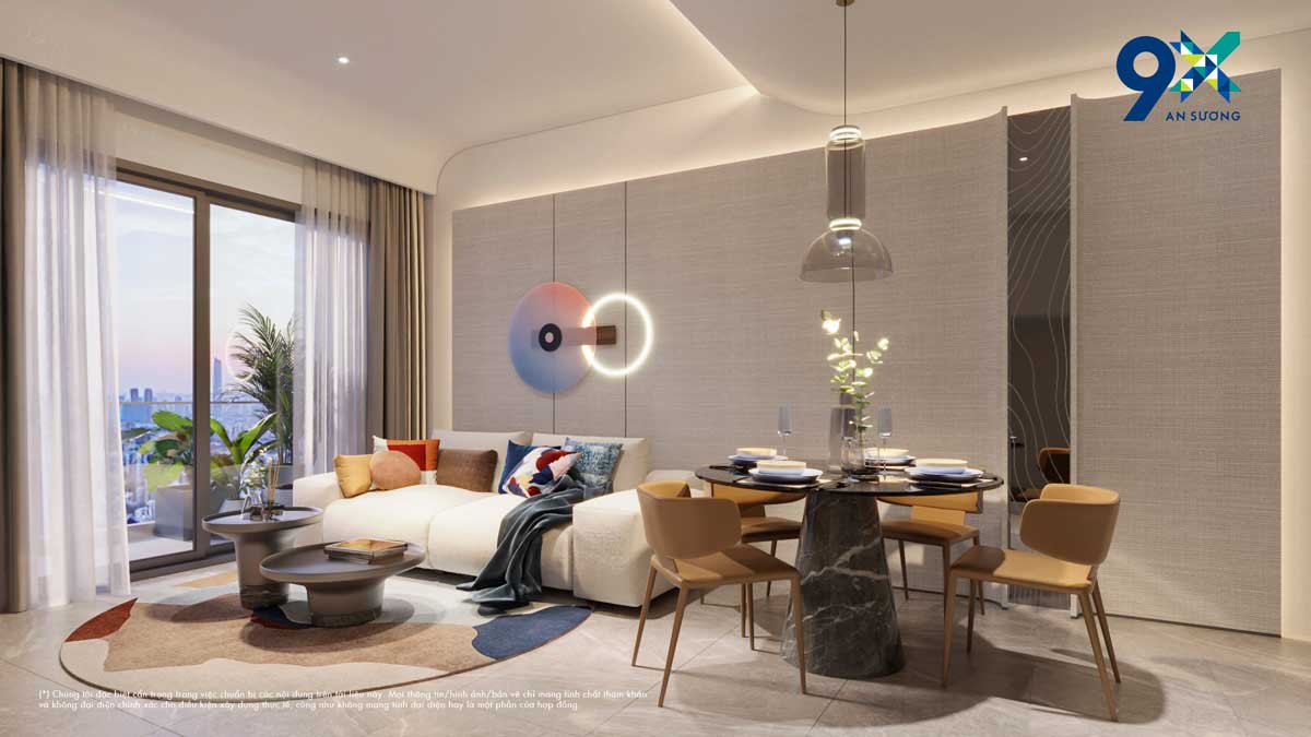 Living room 2 Bedroom Apartment 9X An Suong Hoc Mon Living room 2 Bedroom Apartment 9X An Suong Hoc Mon