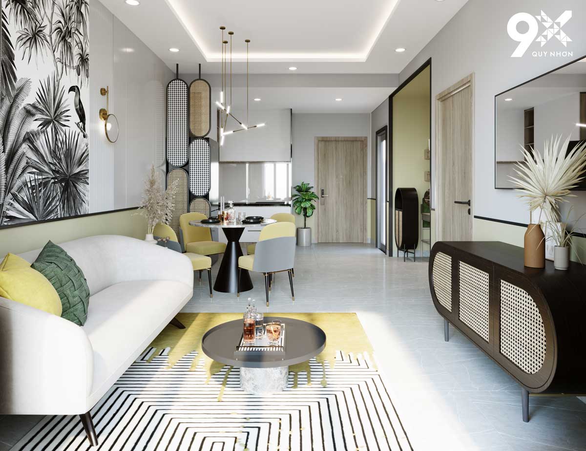 Living room 1 bedroom apartment 9X Quy Nhon Living room 1 bedroom apartment 9X Quy Nhon