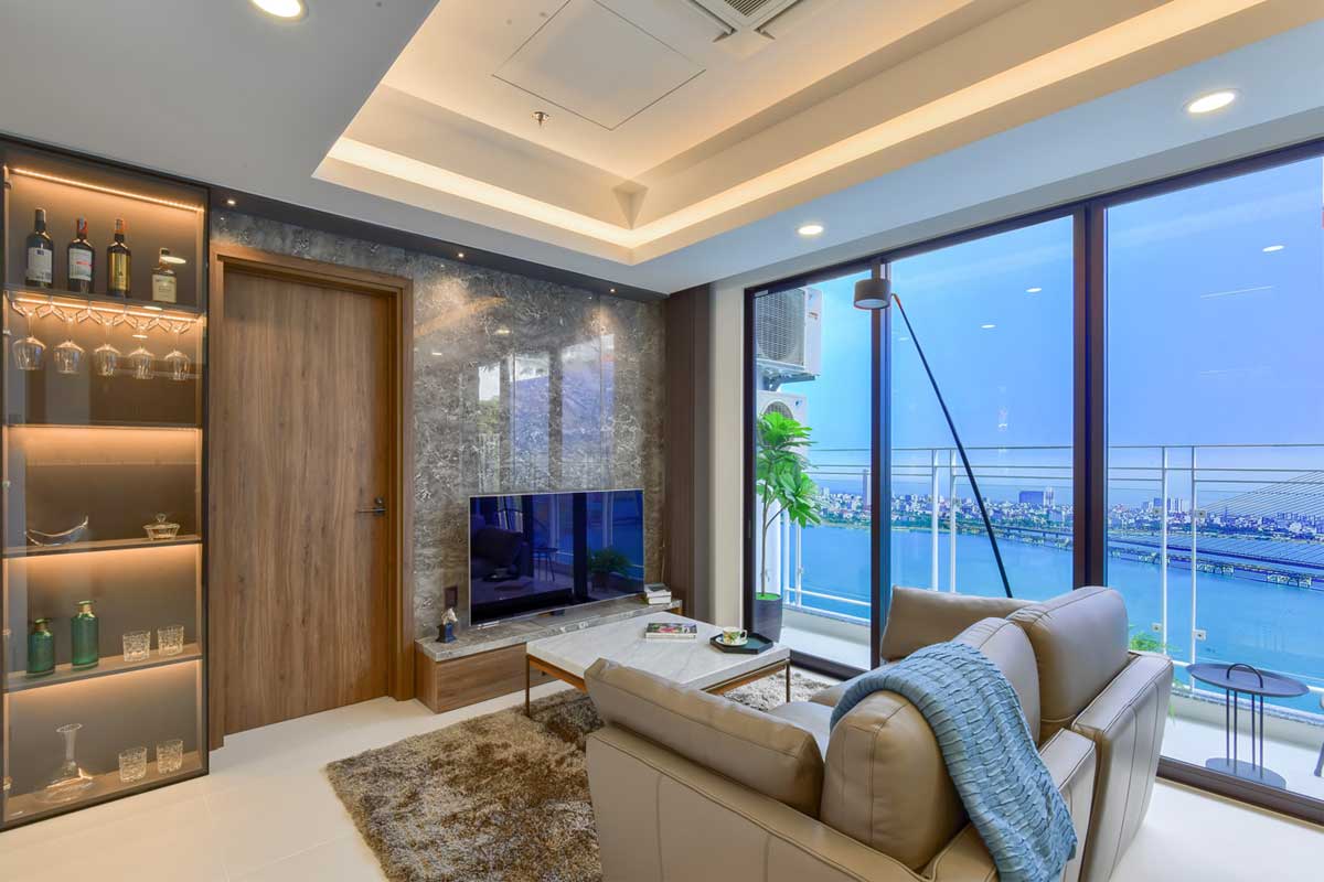 Danang Landmark Tower Living room of Da Nang Landmark Tower apartment - Da Nang Landmark Tower