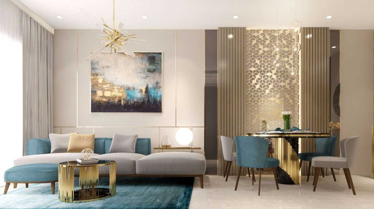 Living room area