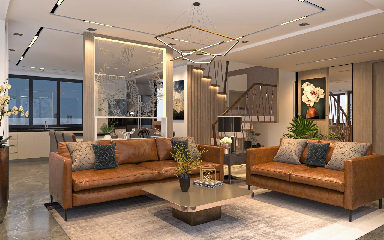 Living Room of The Forest Gem Apartment Binh Thanh Living Room of The Forest Gem Apartment Binh Thanh