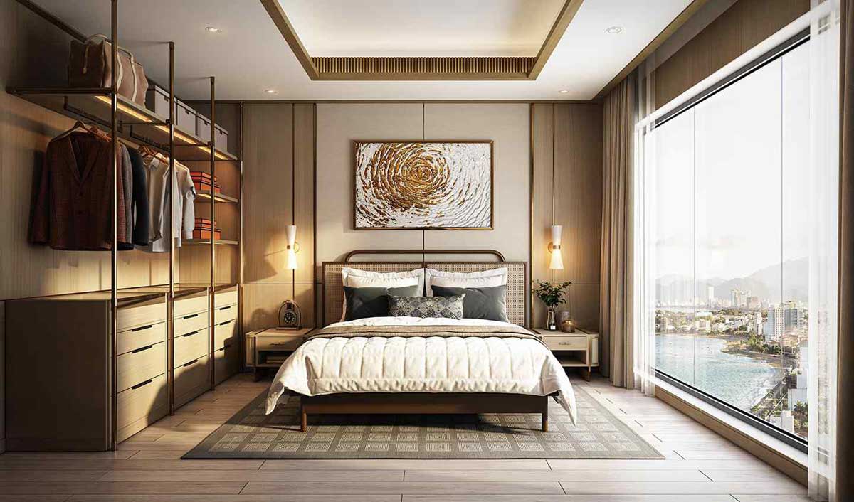 Grand Mark Nha Trang Master Bedroom Grand Mark Nha Trang Apartment - Grand Mark Nha Trang